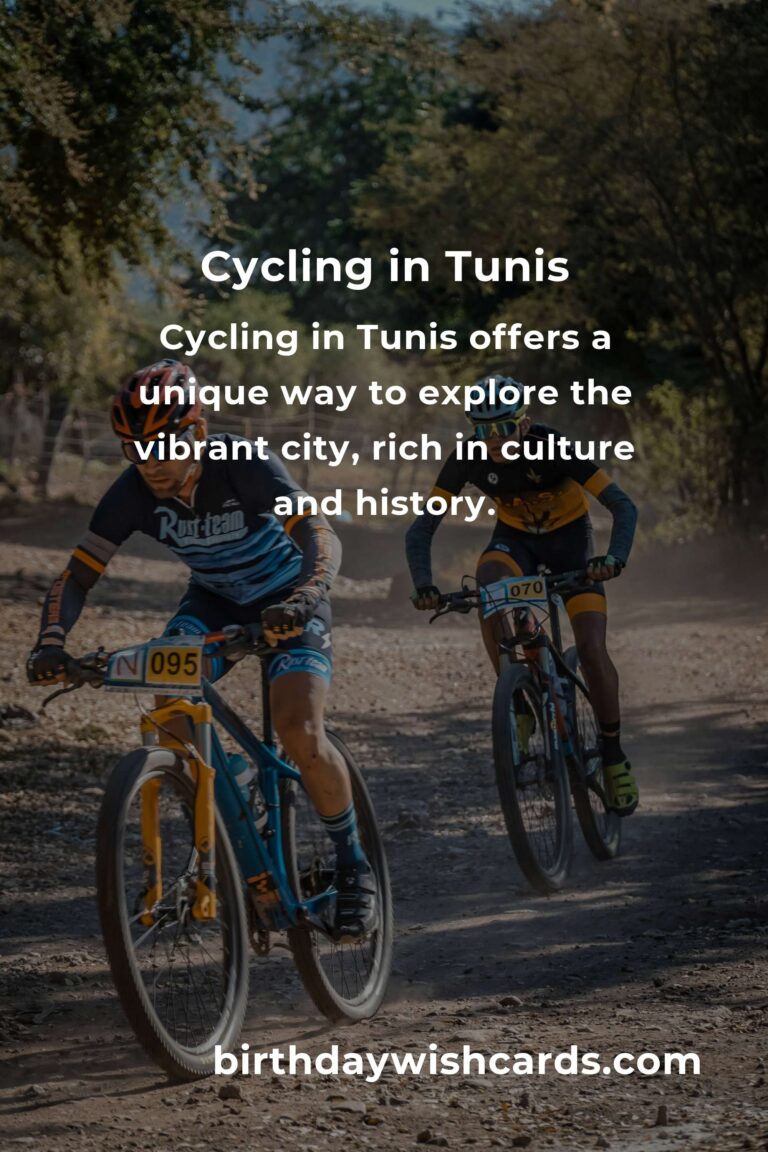 Beginner's Guide to Cycling in Tunis: What You Need to Know