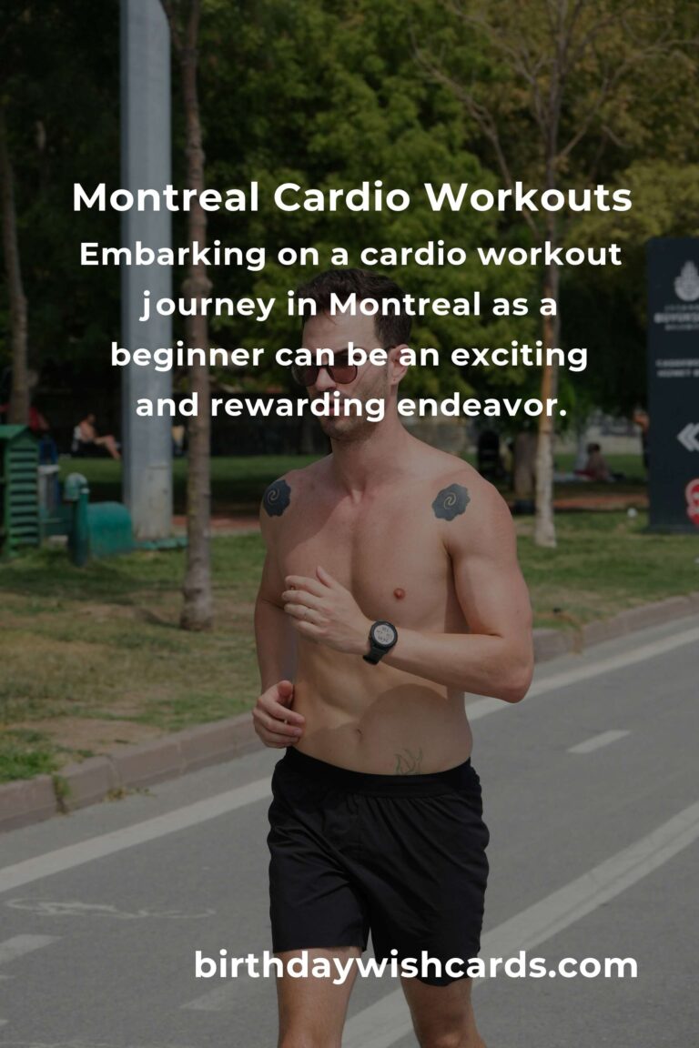 Beginner's Guide to Effective Cardio Workouts in Montreal