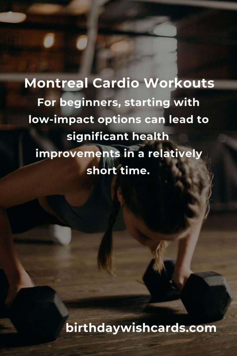 Beginner's Guide to Effective Cardio Workouts in Montreal