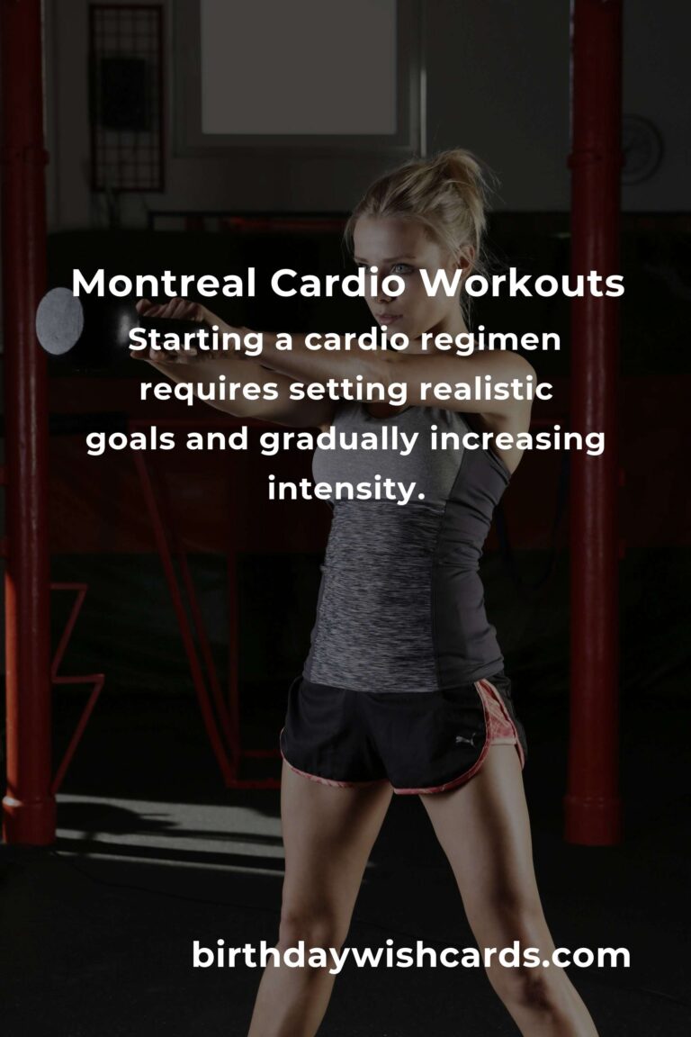 Beginner's Guide to Effective Cardio Workouts in Montreal