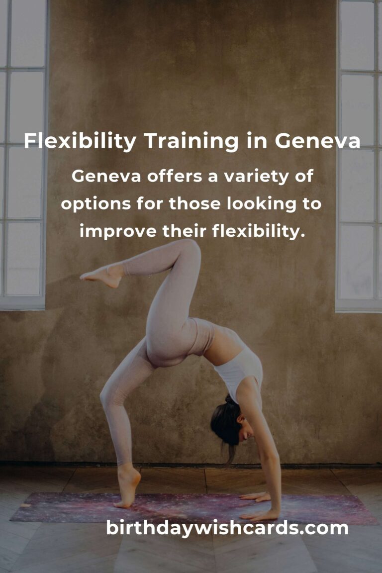 Beginner's Guide to Flexibility in Geneva: Stretching Your Way to Wellness