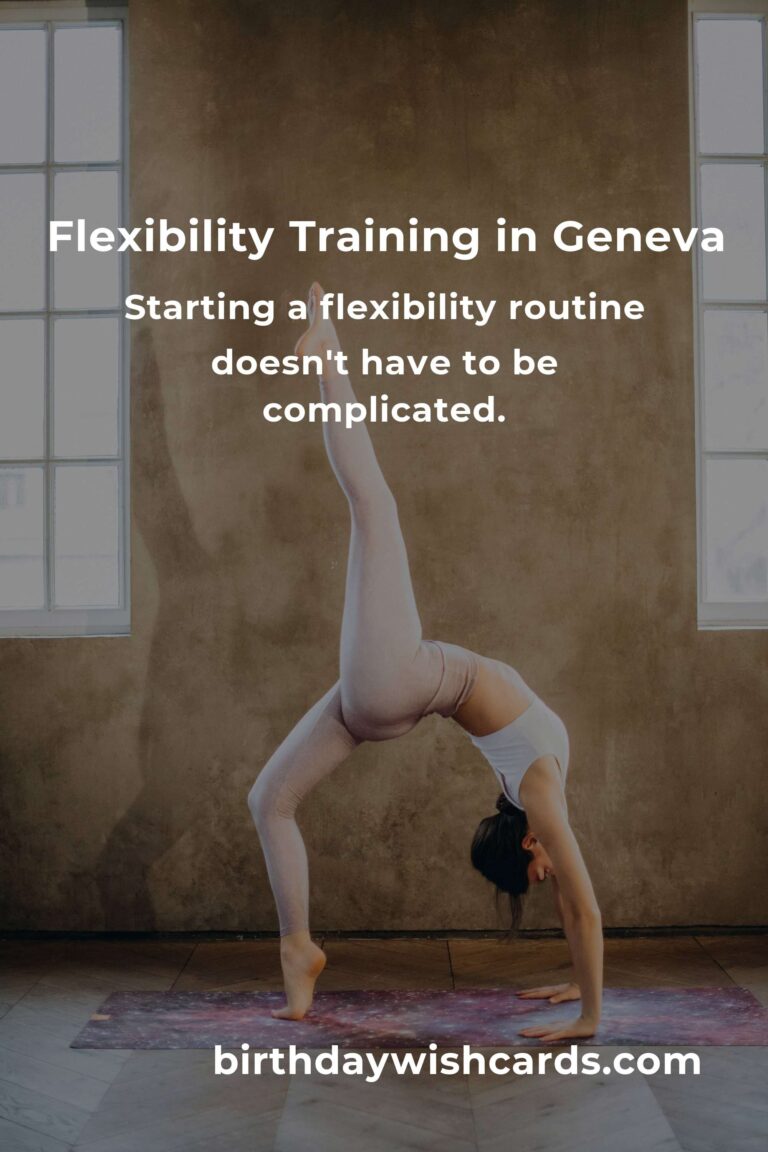 Beginner's Guide to Flexibility in Geneva: Stretching Your Way to Wellness