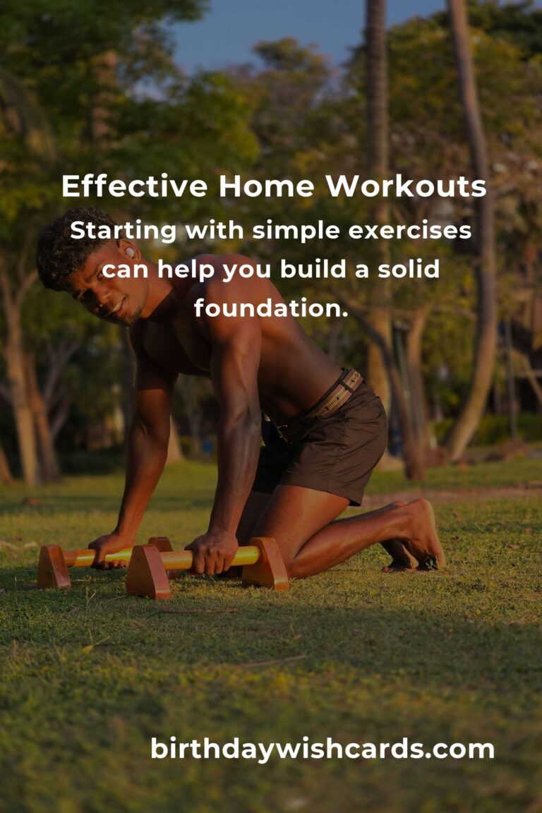 Beginner’s Guide to Home Workouts in Cairo: Get Fit Without Leaving Your Home