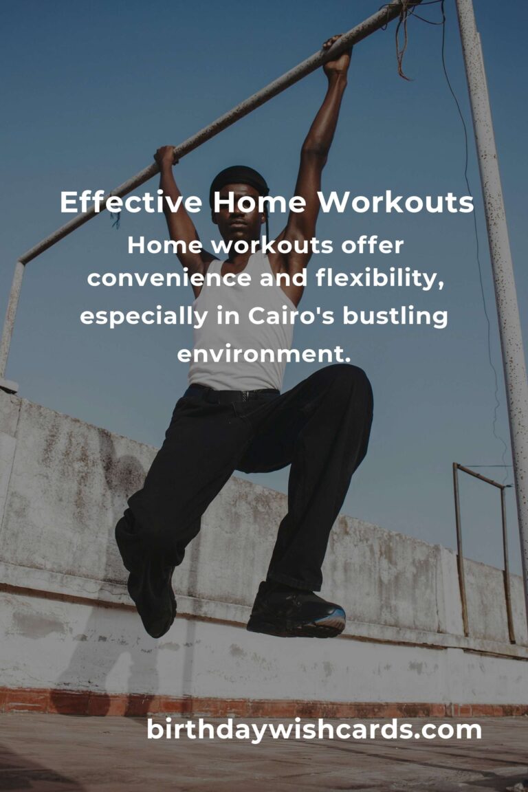 Beginner's Guide to Home Workouts in Cairo: Get Fit Without Leaving Your Home