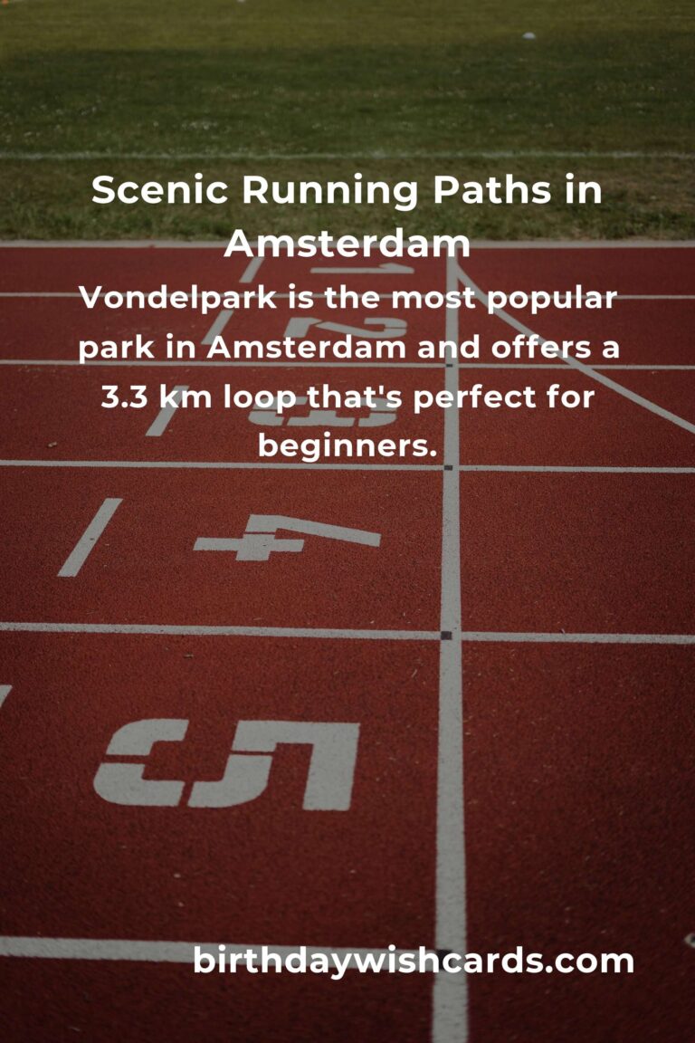 Beginner’s Guide to Outdoor Running in Amsterdam