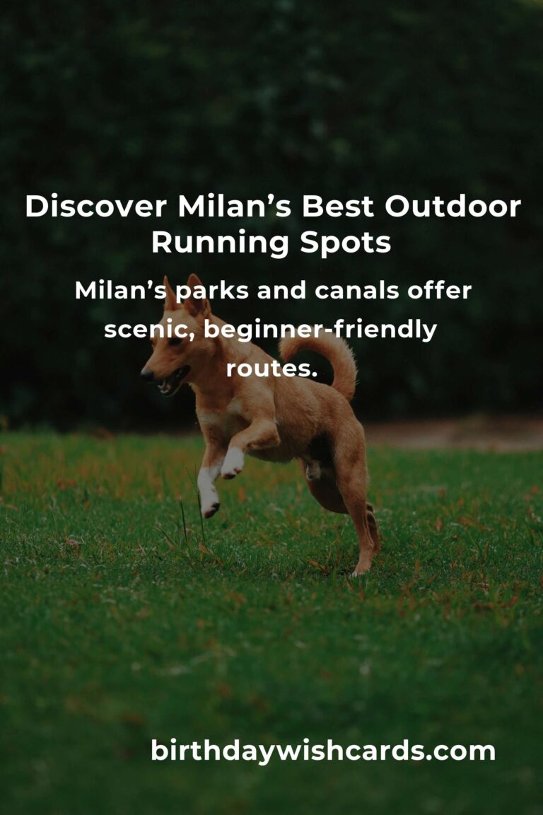Beginner’s Guide to Outdoor Running in Milan: Find Joy, Freedom, and Fitness in the City’s Most Beautiful Spots