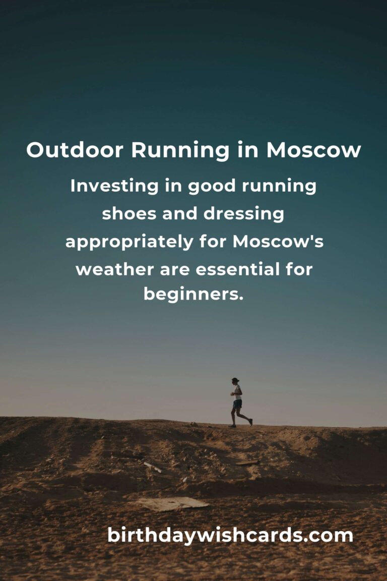 Beginner’s Guide to Outdoor Running in Moscow: Your Path to Fitness and Exploration
