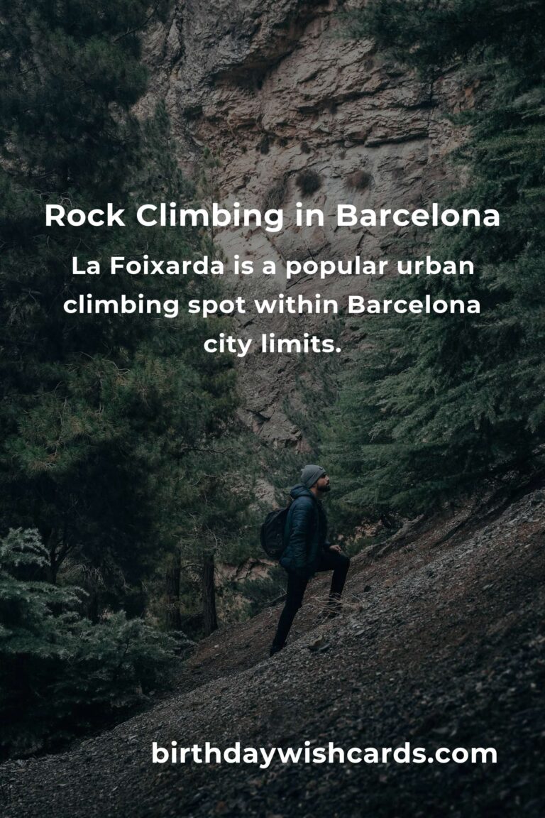 Beginner’s Guide to Rock Climbing in Barcelona: Discover the Best Spots and Tips
