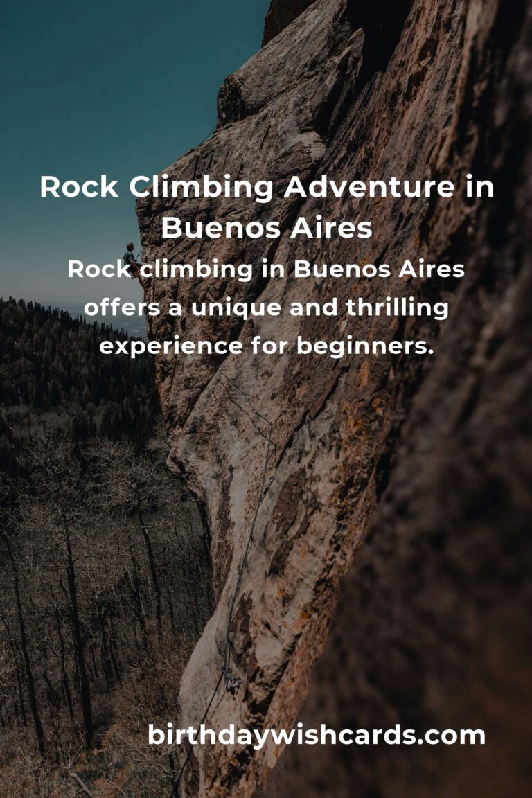Beginner’s Guide to Rock Climbing in Buenos Aires: Your Ultimate Adventure