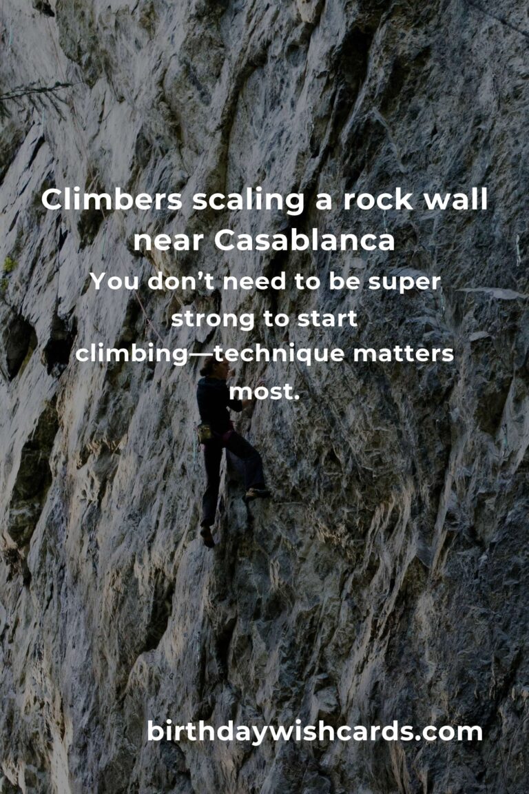Beginner’s Guide to Rock Climbing in Casablanca: Discover the Thrill & Freedom of Reaching New Heights