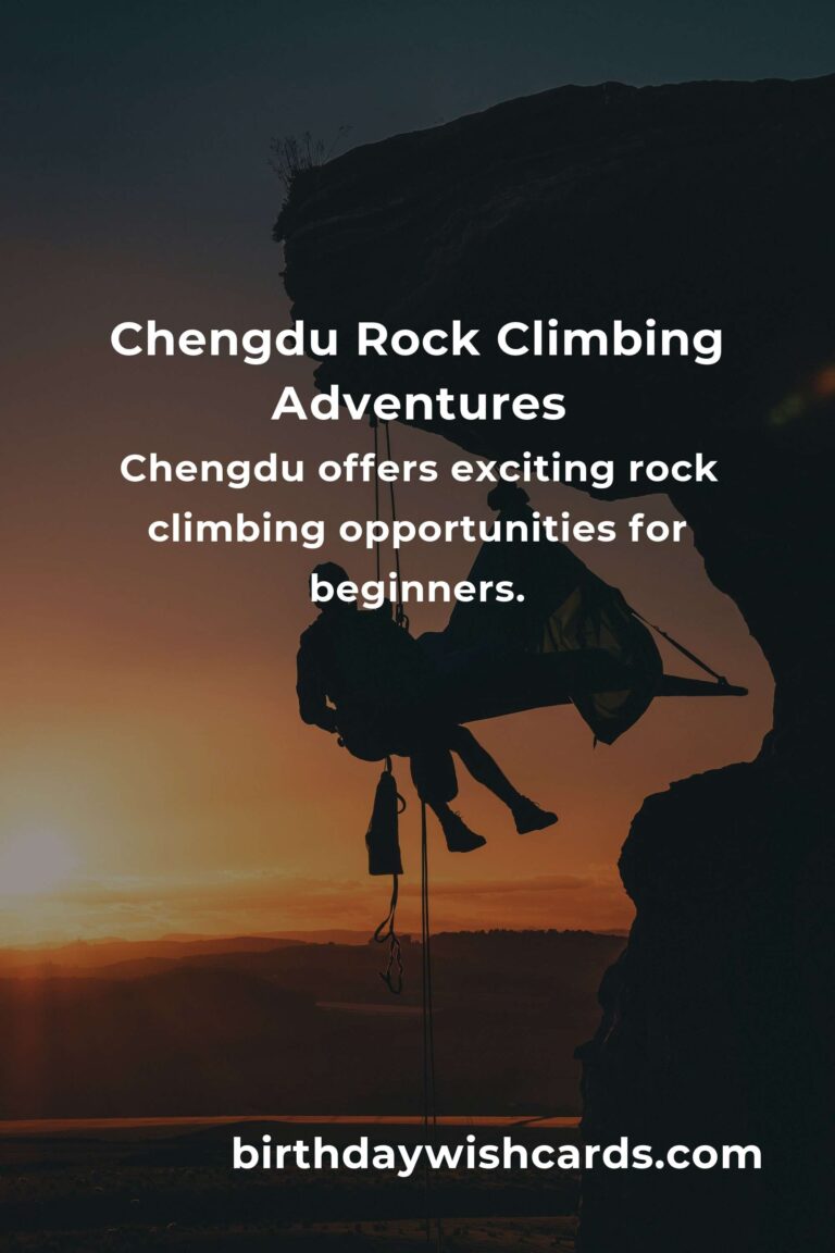 Beginner's Guide to Rock Climbing in Chengdu: Tips and Locations