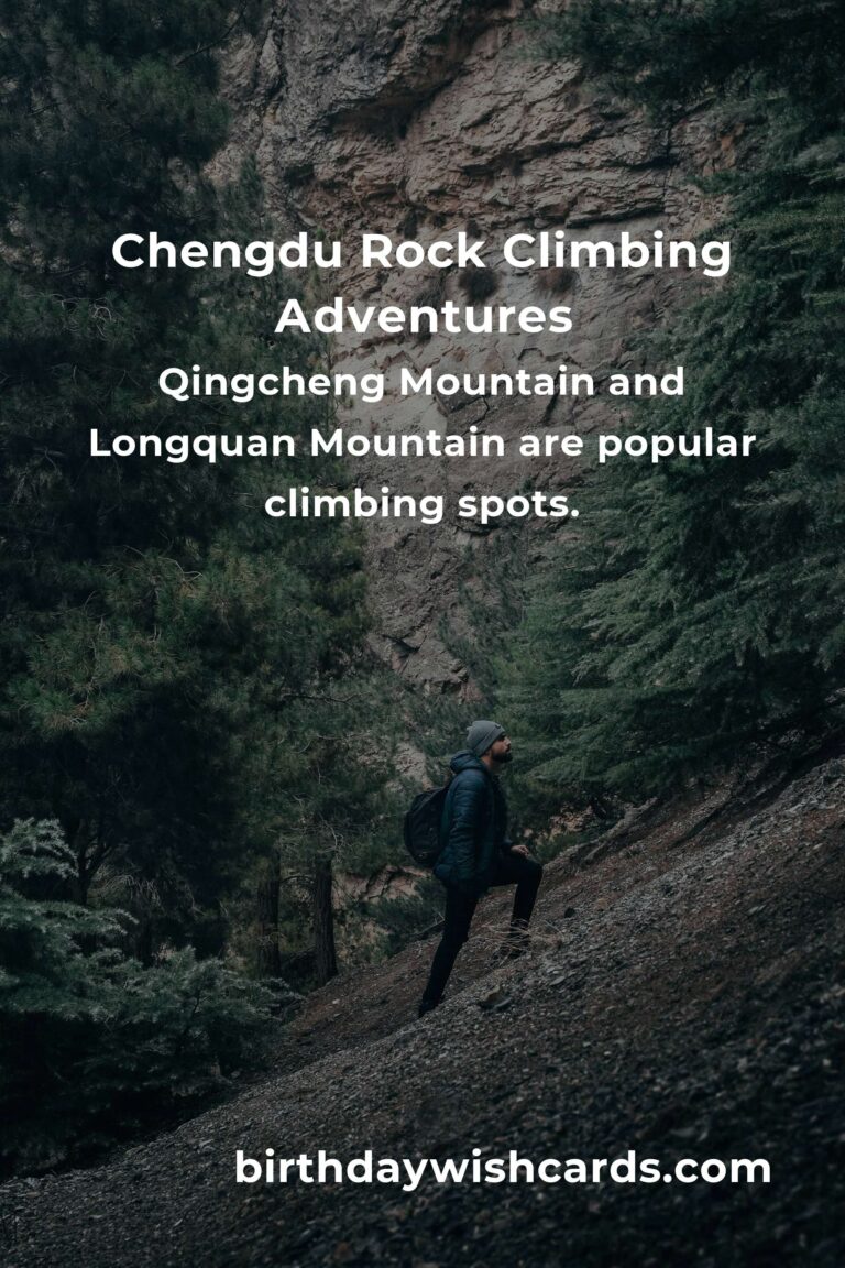 Beginner's Guide to Rock Climbing in Chengdu: Tips and Locations