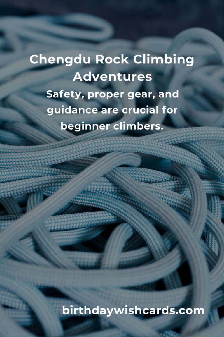 Beginner's Guide to Rock Climbing in Chengdu: Tips and Locations