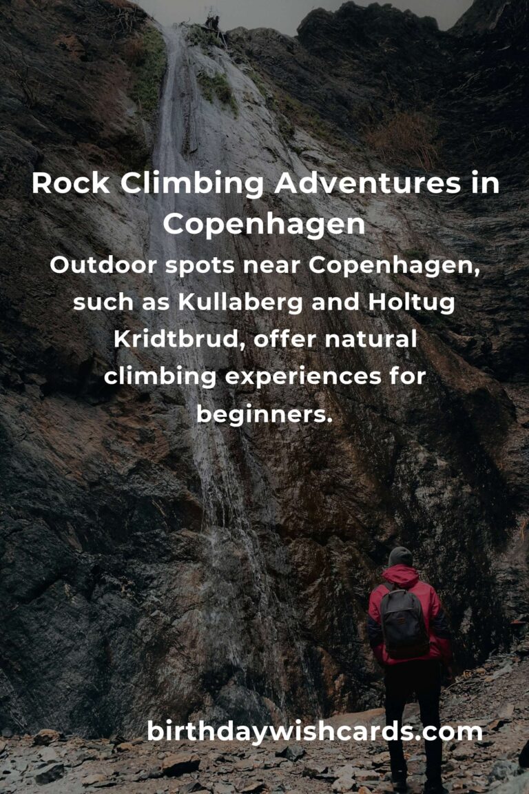 Beginner’s Guide to Rock Climbing in Copenhagen: Discover the Best Spots and Tips