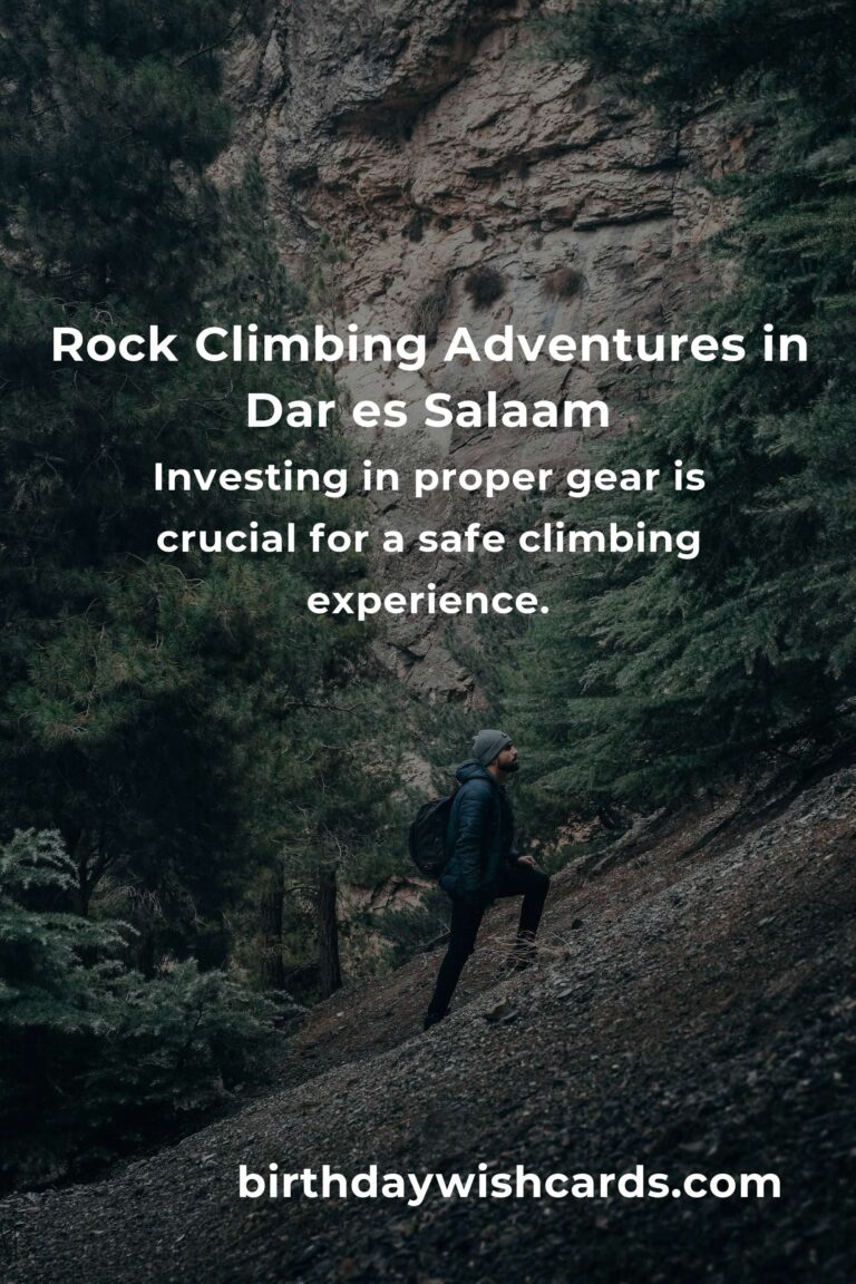 Beginner's Guide to Rock Climbing in Dar es Salaam: Tips and Locations