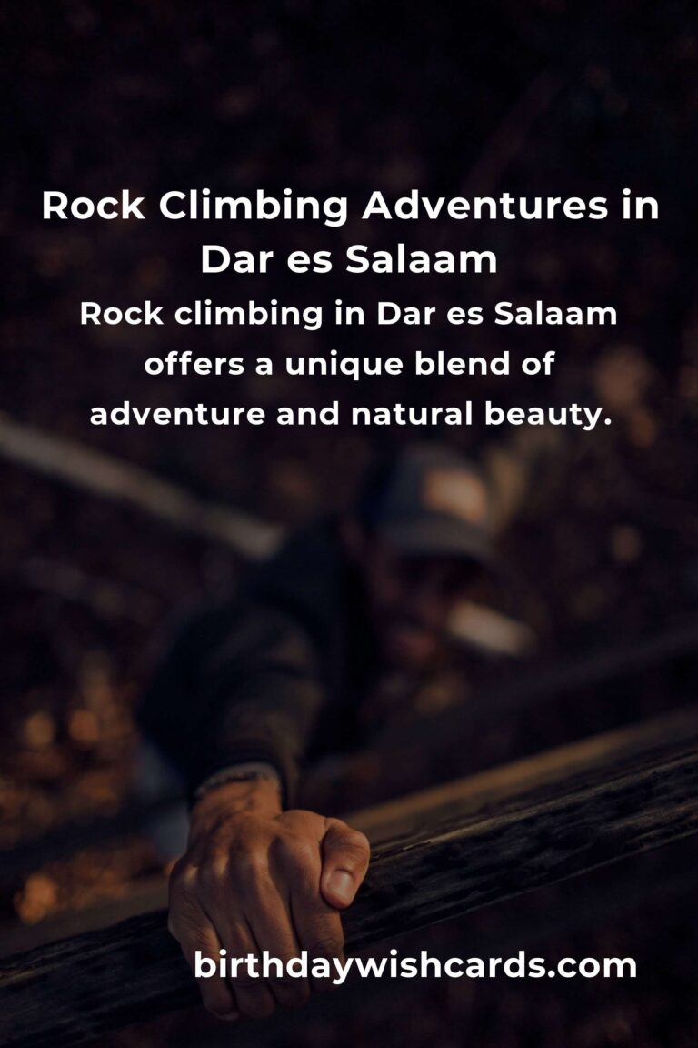 Beginner's Guide to Rock Climbing in Dar es Salaam: Tips and Locations