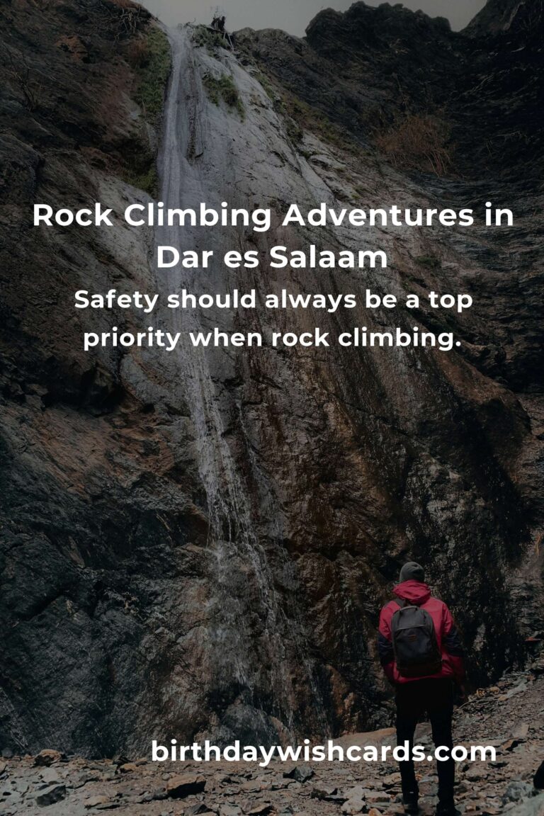 Beginner's Guide to Rock Climbing in Dar es Salaam: Tips and Locations