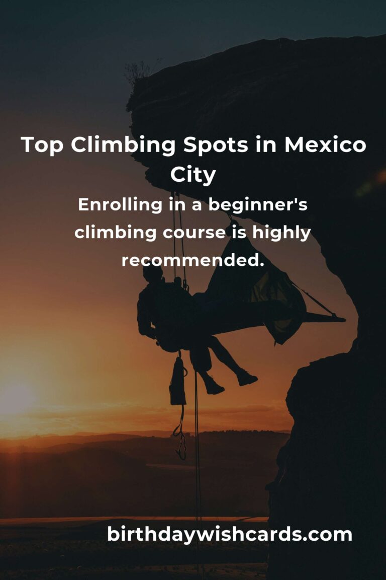 Beginner's Guide to Rock Climbing in Mexico City: Top Spots and Tips