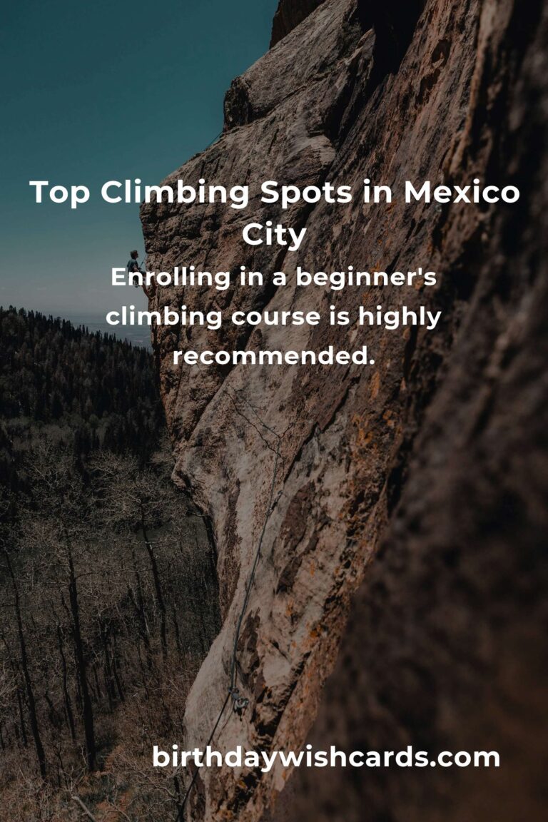 Beginner's Guide to Rock Climbing in Mexico City: Top Spots and Tips