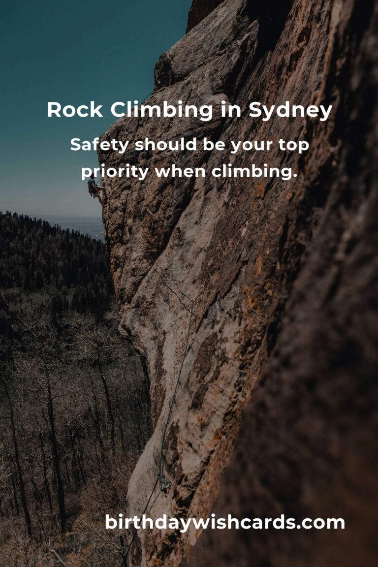 Beginner's Guide to Rock Climbing in Sydney: Everything You Need to Know