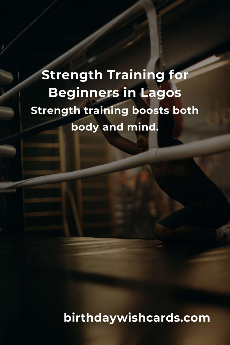 Beginner’s Guide to Strength Training in Lagos: Find Your Power & Transform Your Life