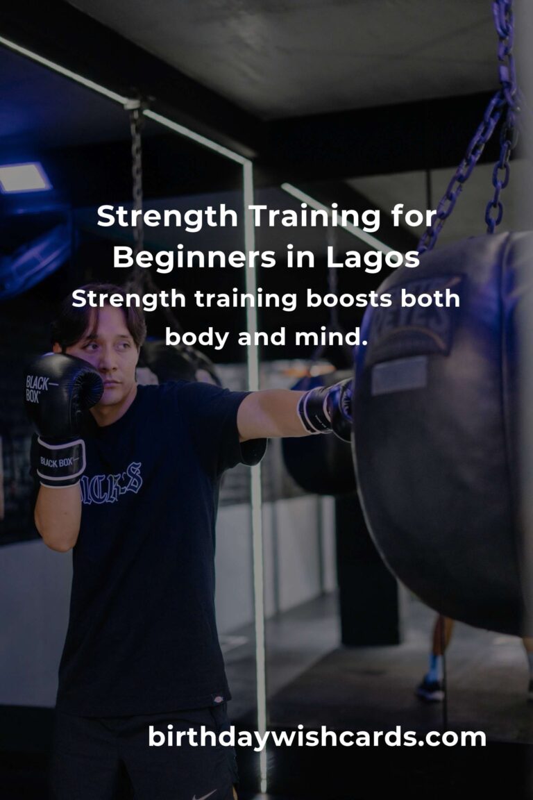 Beginner’s Guide to Strength Training in Lagos: Find Your Power & Transform Your Life