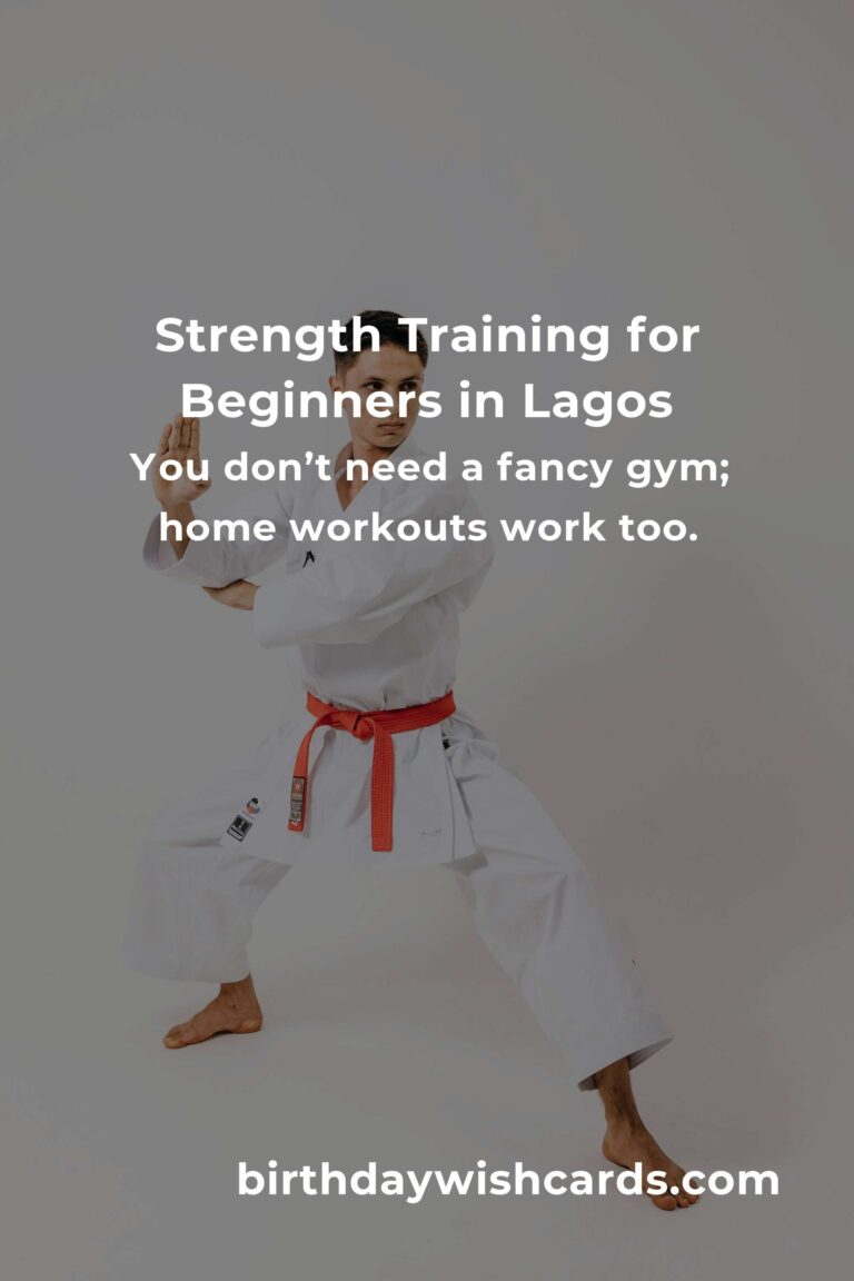 Beginner’s Guide to Strength Training in Lagos: Find Your Power & Transform Your Life