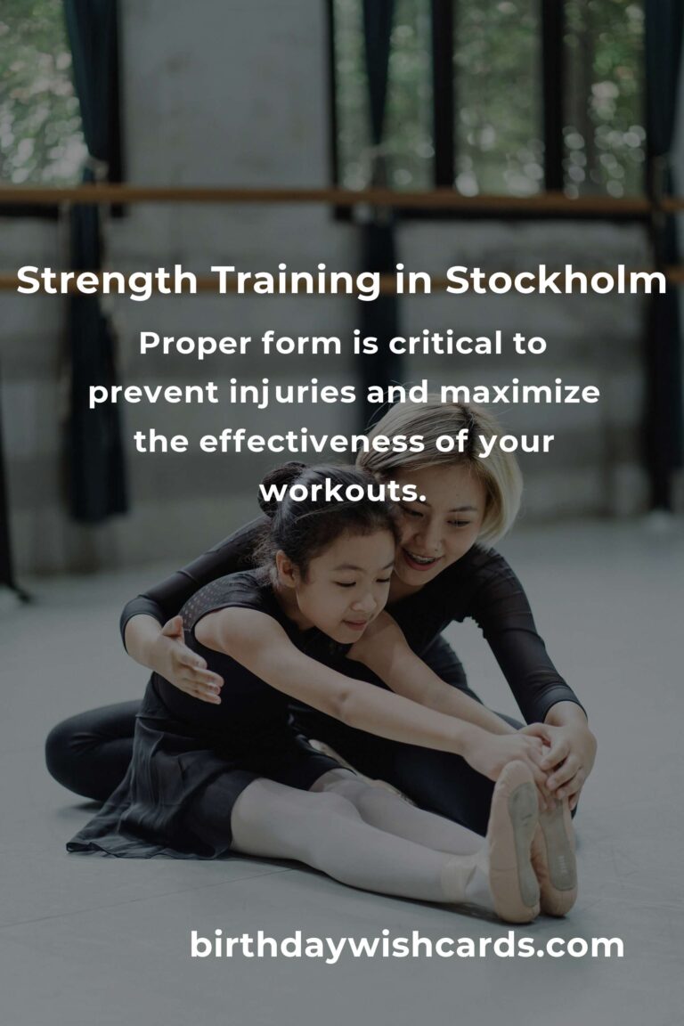 Beginner's Guide to Strength Training in Stockholm