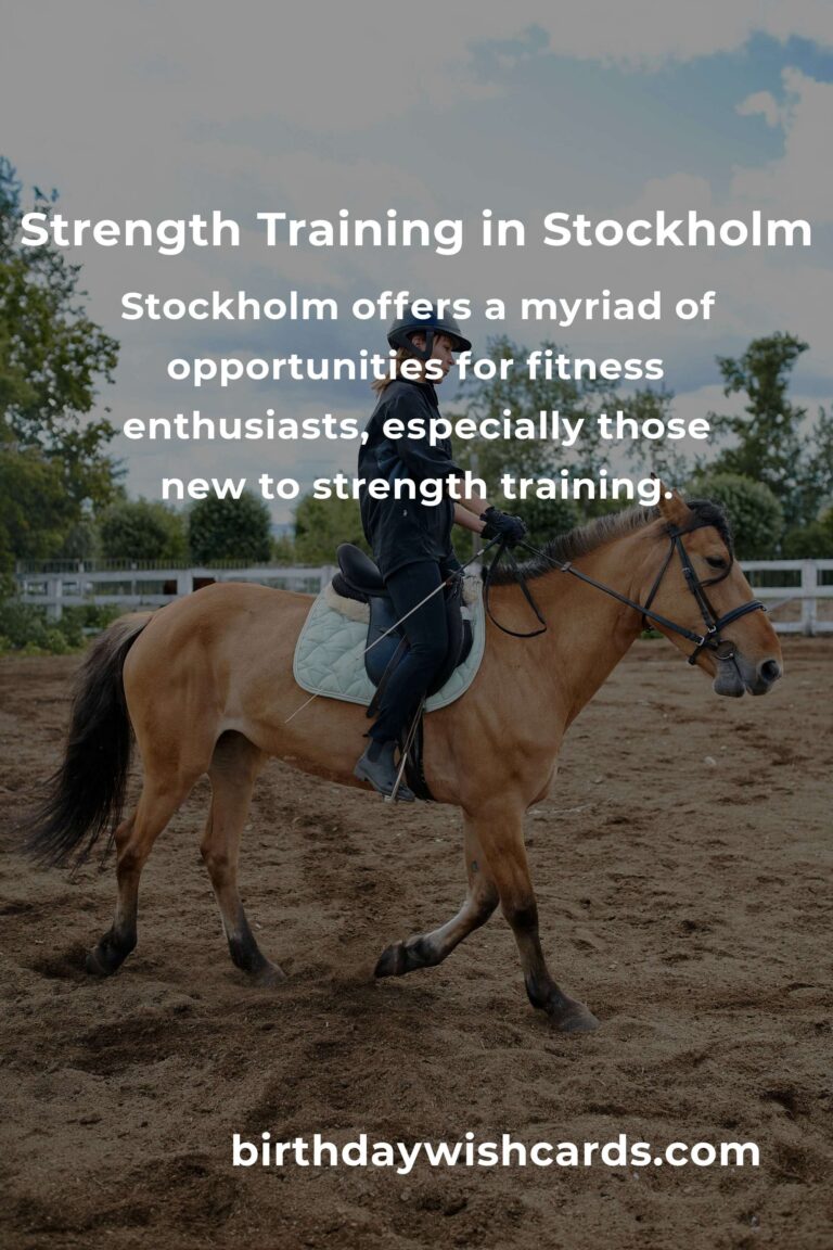 Beginner's Guide to Strength Training in Stockholm