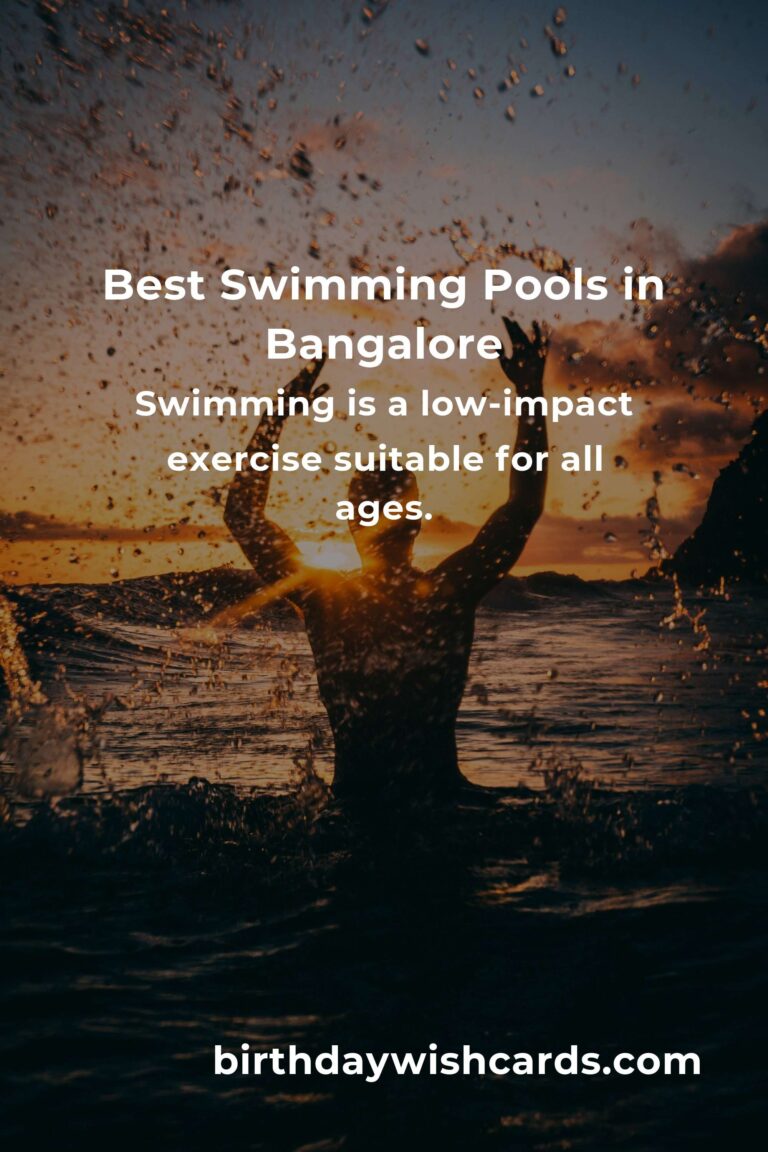 Beginner's Guide to Swimming in Bangalore: Dive into the Best Pools and Tips