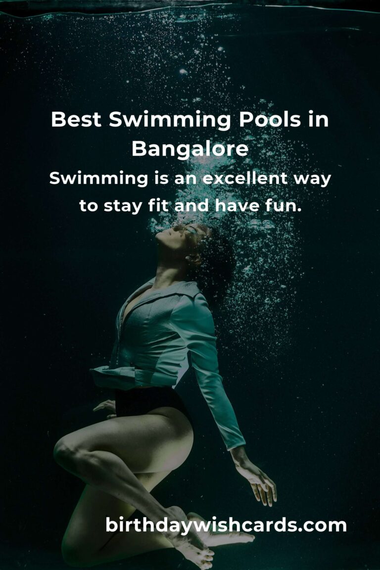 Beginner's Guide to Swimming in Bangalore: Dive into the Best Pools and Tips
