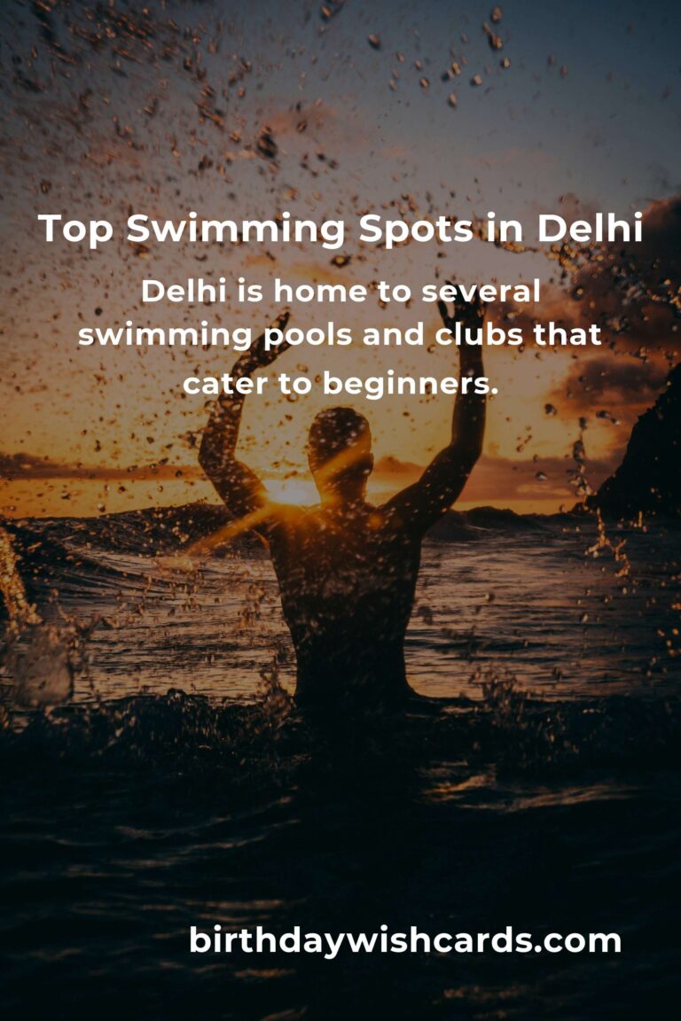 Beginner's Guide to Swimming in Delhi: Dive into the Basics