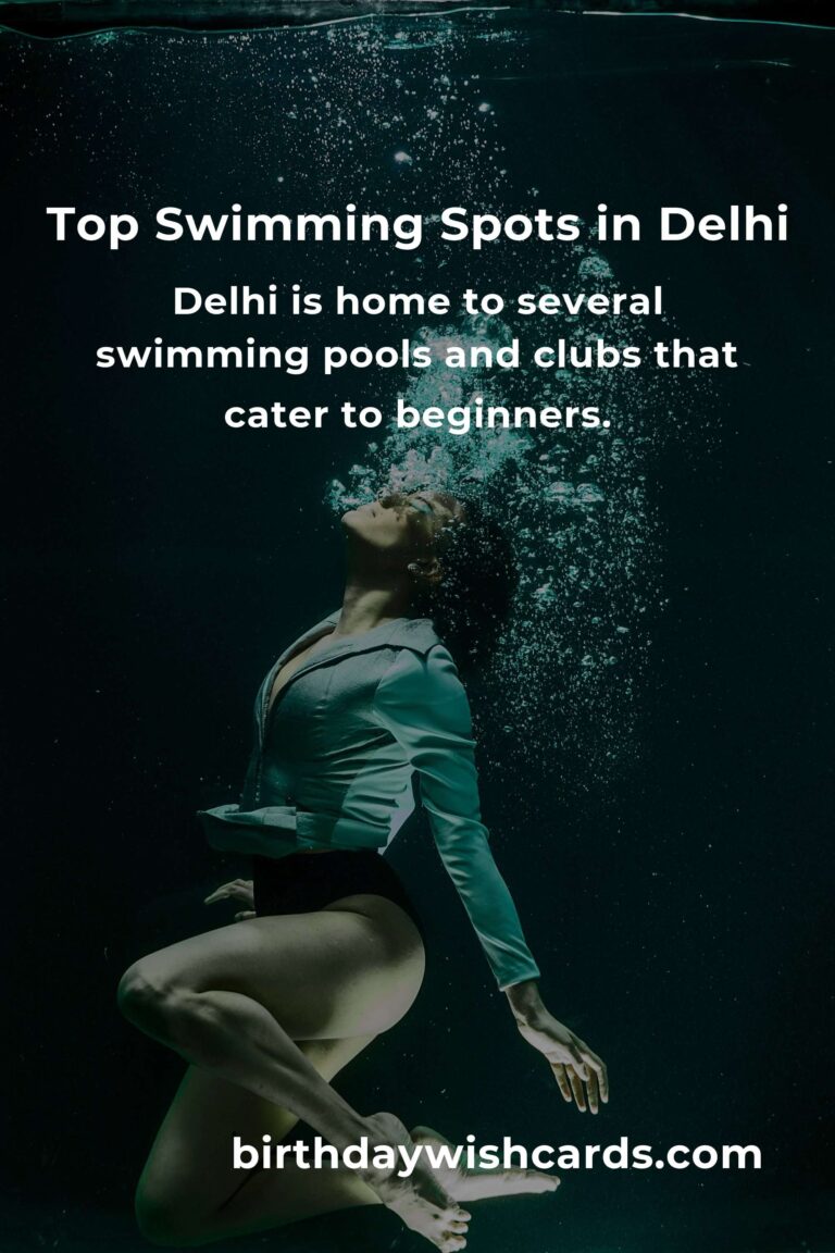 Beginner's Guide to Swimming in Delhi: Dive into the Basics