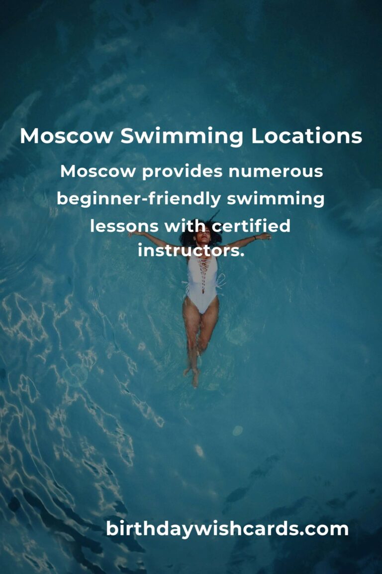 Beginner’s Guide to Swimming in Moscow: Dive into the Best Pools and Tips