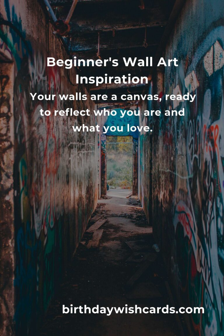Beginner's Guide to Wall Art: Transform Your Space with Heartfelt Creativity
