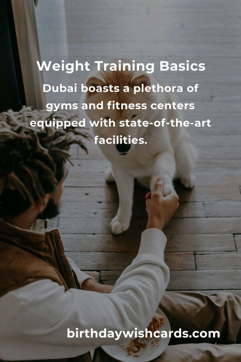 Beginner’s Guide to Weight Training in Dubai