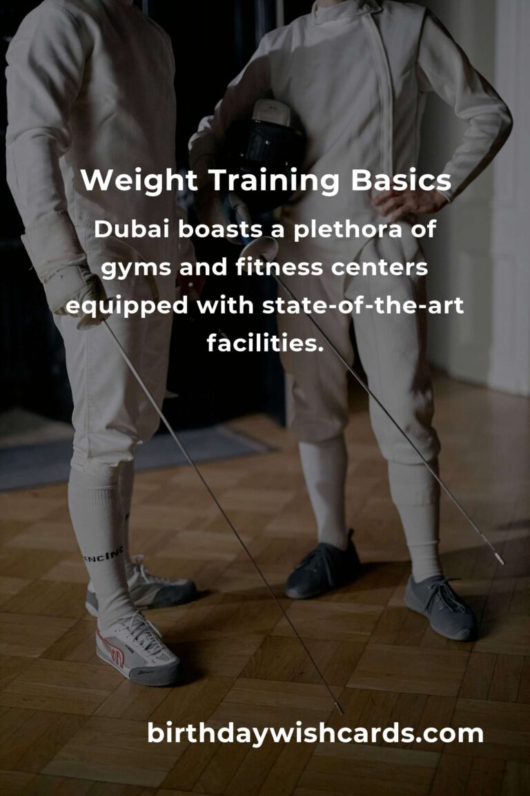 Beginner's Guide to Weight Training in Dubai