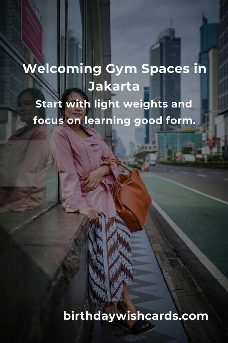 Beginner’s Guide to Weight Training in Jakarta: Start Strong, Feel Amazing!