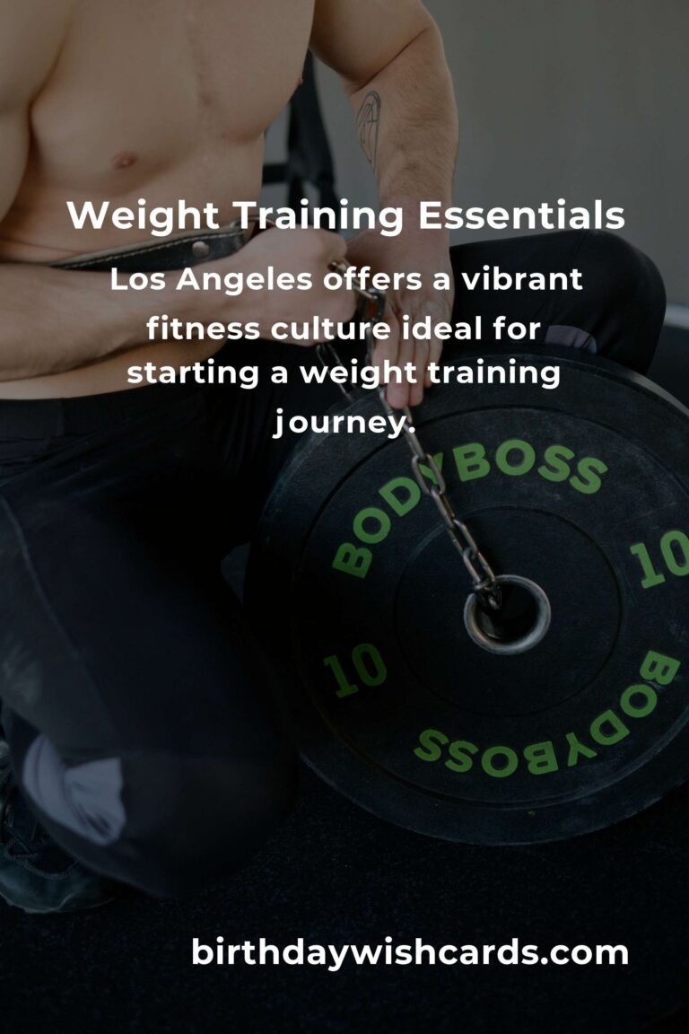 Beginner’s Guide to Weight Training in Los Angeles: Start Your Fitness Journey