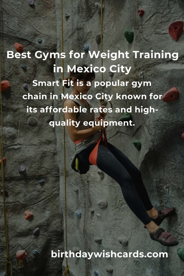 Beginner’s Guide to Weight Training in Mexico City: Tips and Top Gyms