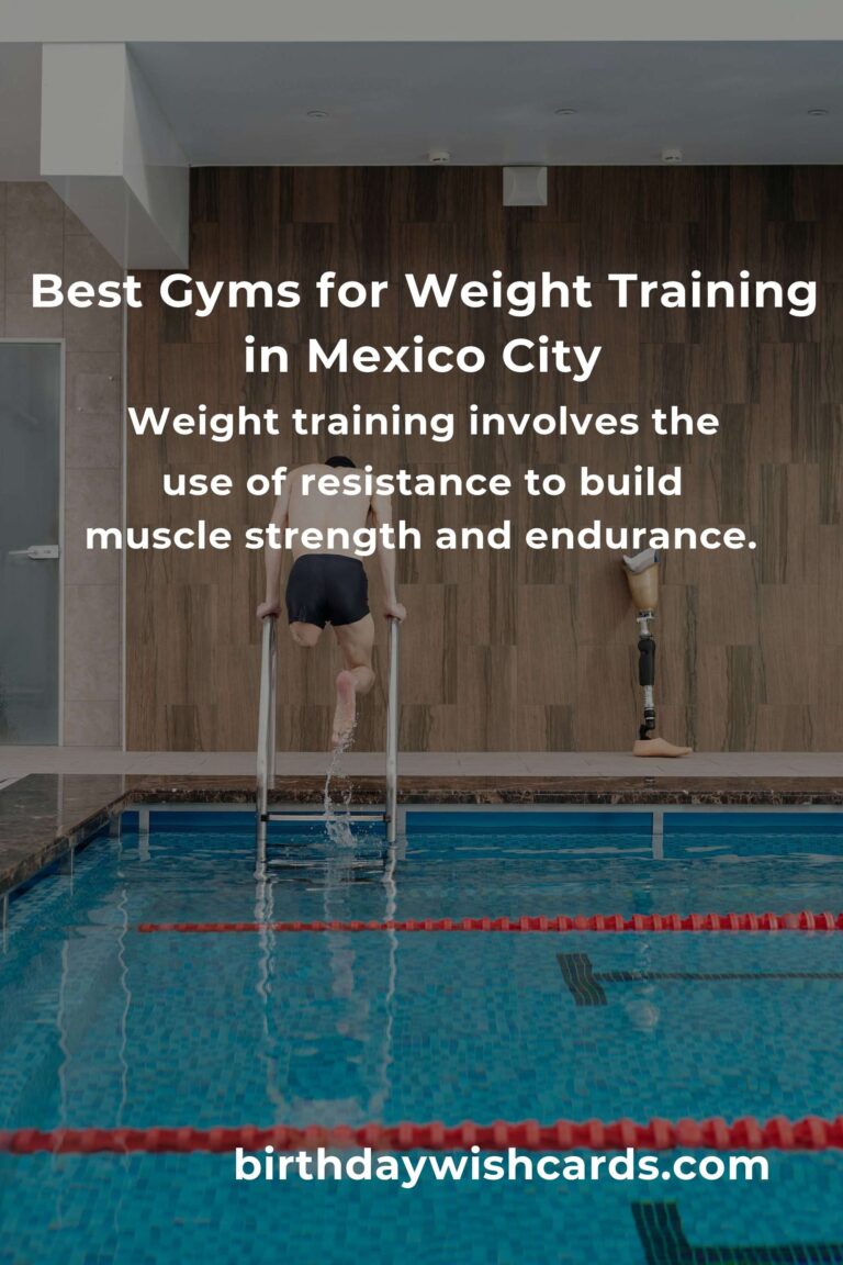 Beginner's Guide to Weight Training in Mexico City: Tips and Top Gyms