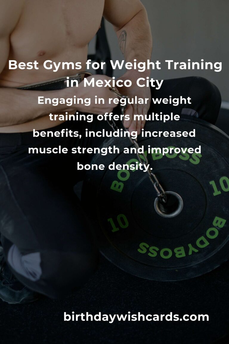 Beginner's Guide to Weight Training in Mexico City: Tips and Top Gyms