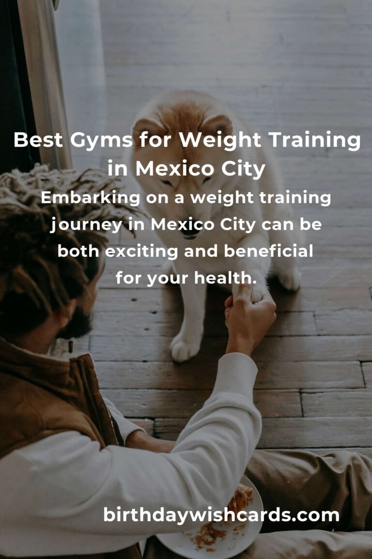 Beginner's Guide to Weight Training in Mexico City: Tips and Top Gyms