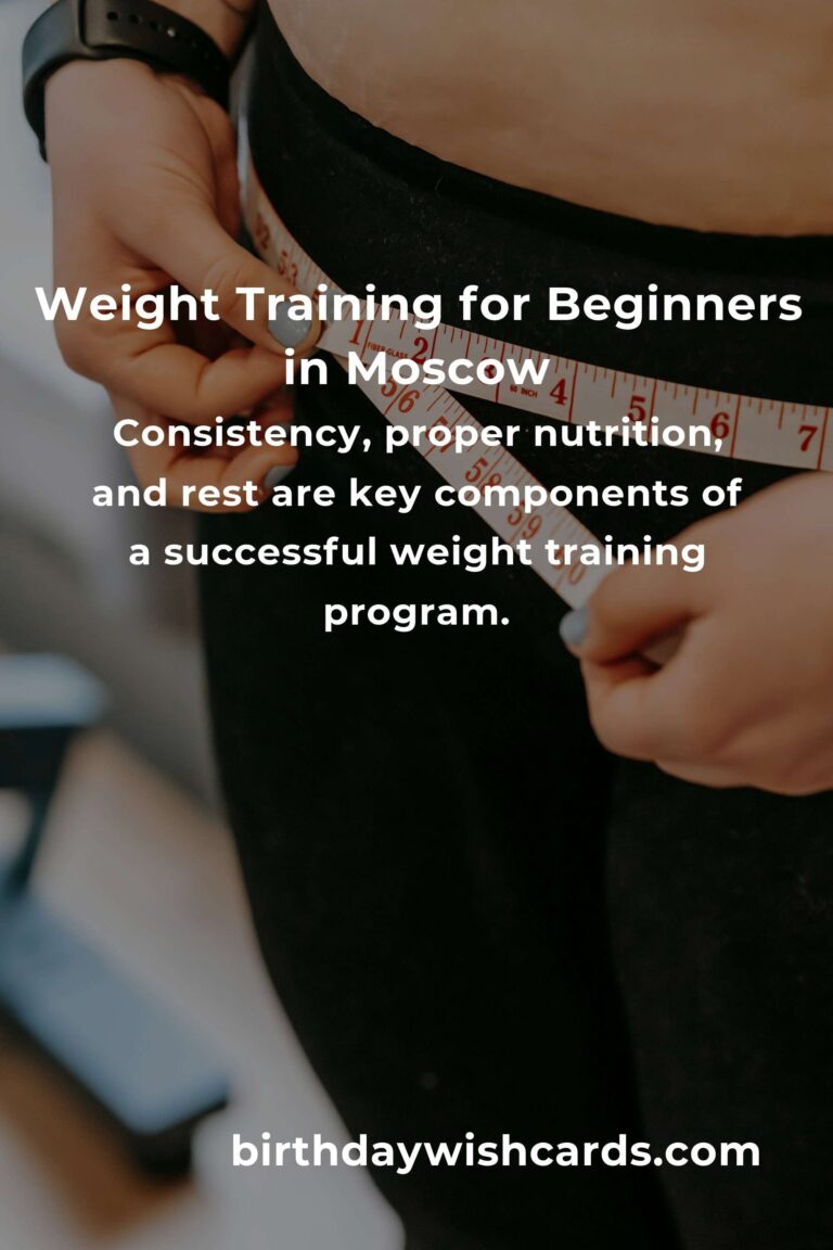 Beginner's Guide to Weight Training in Moscow: Start Your Fitness Journey