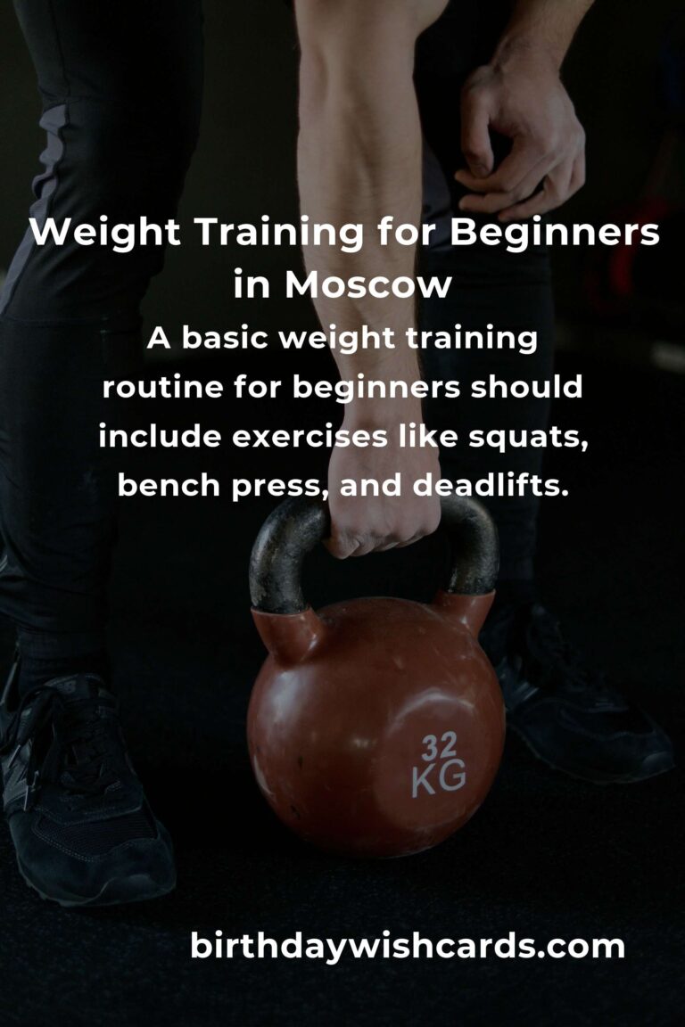 Beginner's Guide to Weight Training in Moscow: Start Your Fitness Journey