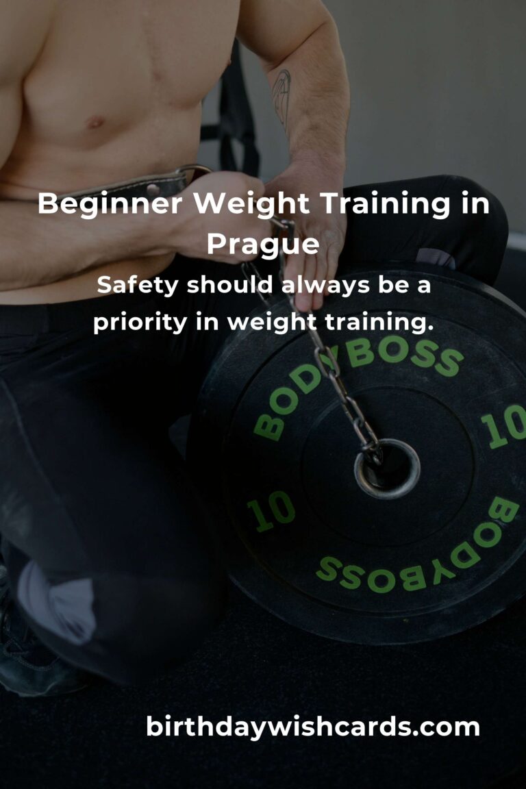 Beginner’s Guide to Weight Training in Prague: A Comprehensive Introduction