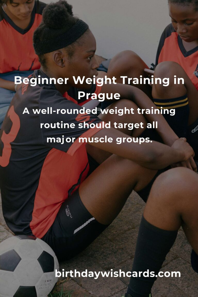 Beginner's Guide to Weight Training in Prague: A Comprehensive Introduction