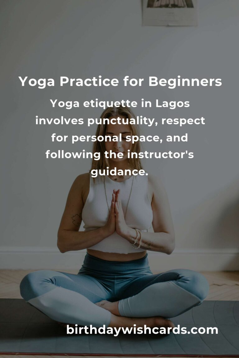 Beginner's Guide to Yoga in Lagos: Starting Your Yoga Journey