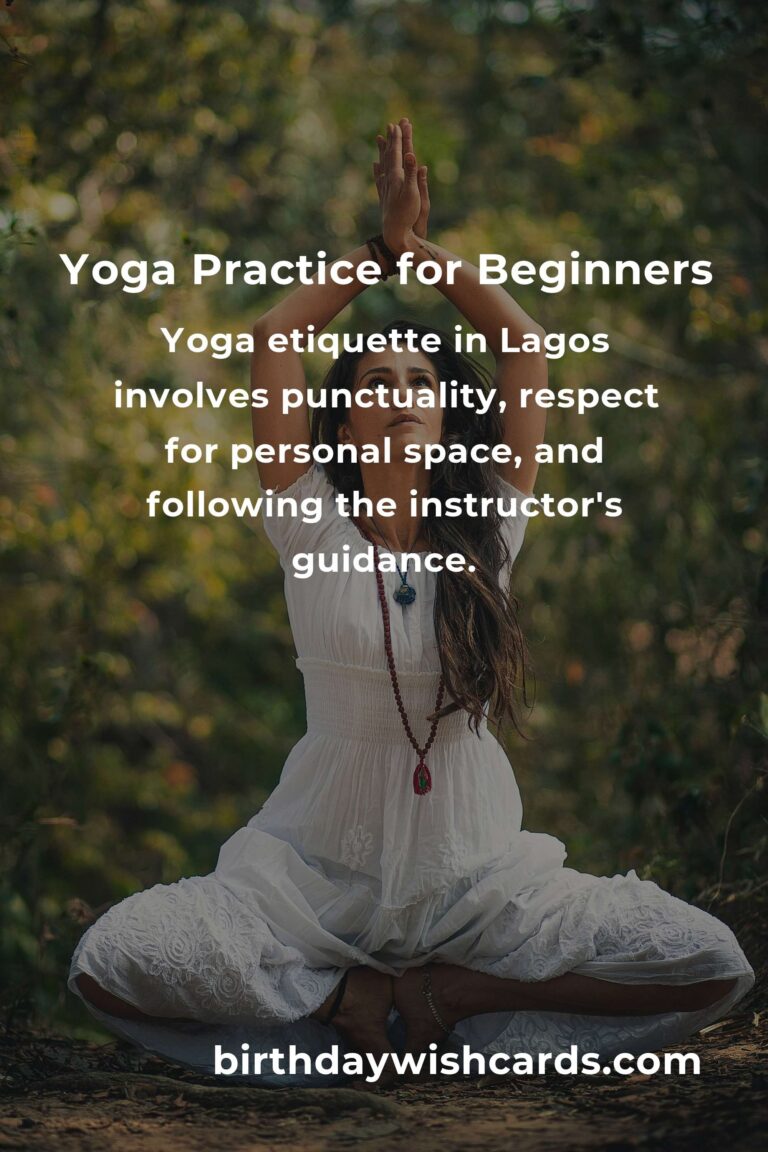 Beginner's Guide to Yoga in Lagos: Starting Your Yoga Journey