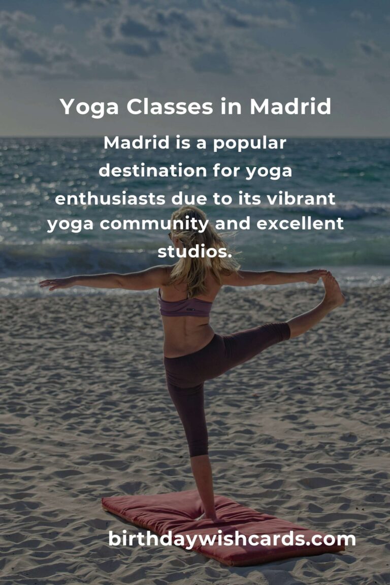 Beginner’s Guide to Yoga in Madrid: Discover Peace and Flexibility